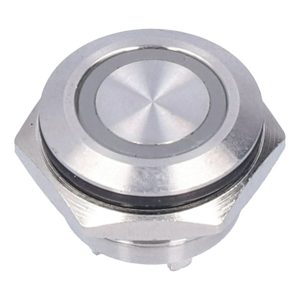 Componente industrial Jadeshay 5 piezas Pulsador momentáneo Interruptor de botón de metal