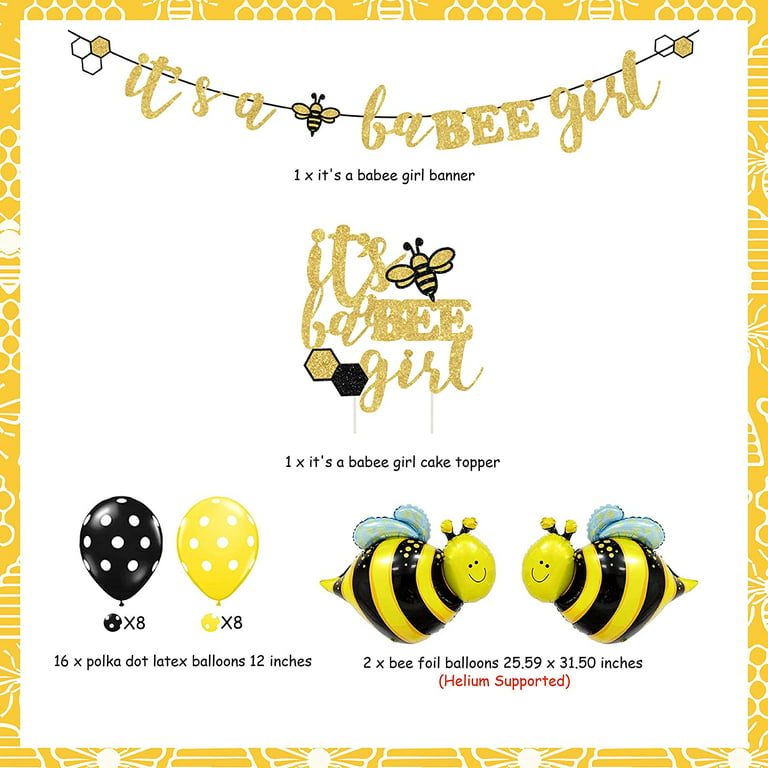 Bee Gender Reveal, Honey Bee Baby Shower Party