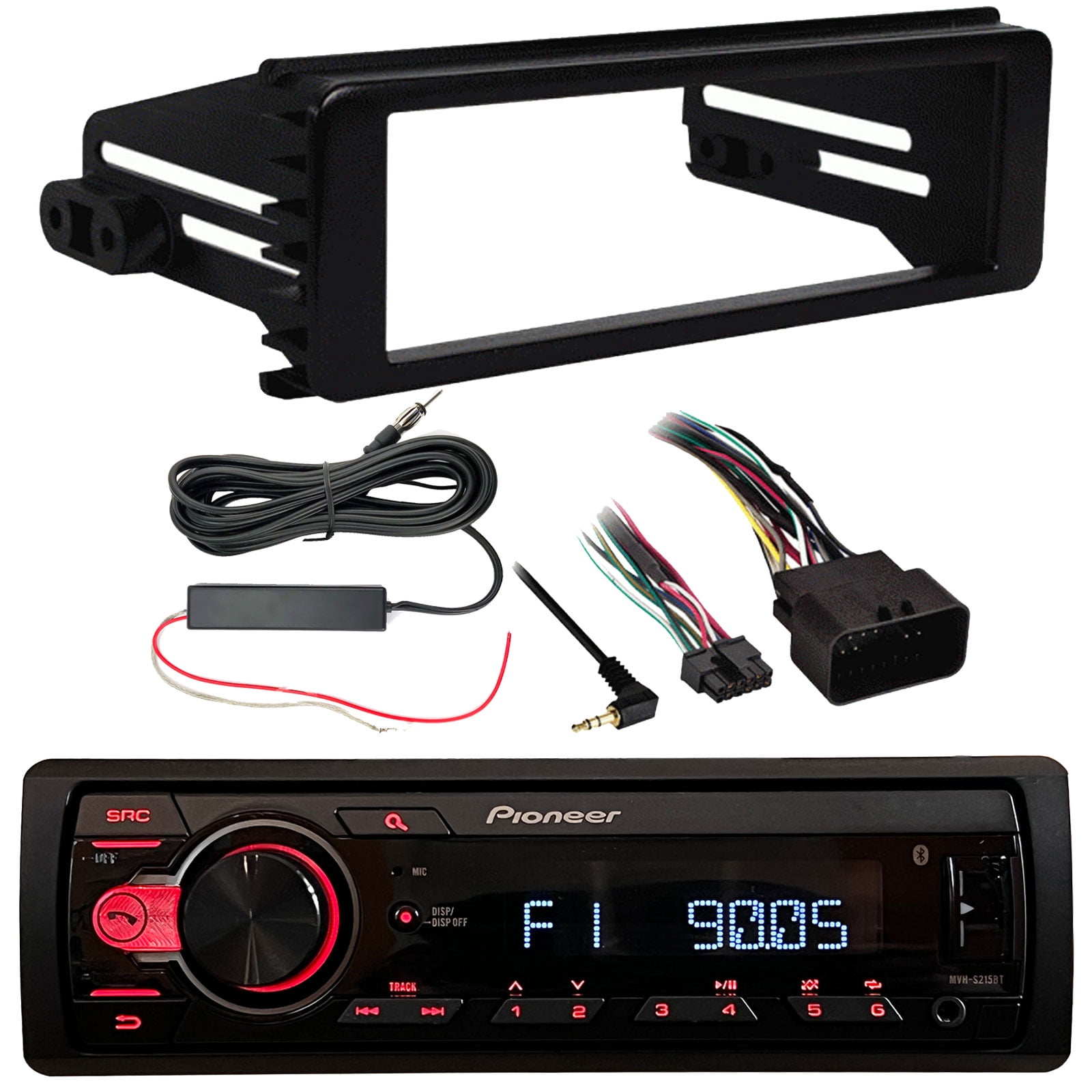 Pioneer MVH-S219BT/XEID Single Din USB/BT/AUX/Radio, For Car Stereo Tape,  Bluetooth at Rs 5091 in Kolkata