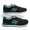 thumbnail image 2 of New Balance 515 Sneaker Black/Green Suede Shoes ML515UGB - Mens Sz 8.5 (W 10), 2 of 6