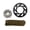 15T, variant on 420 41T Rear Chain Sprocket with132 Links Chain and 420-16T-17mm Engine Sprocket for CRF50 TTR50 XR SSR Coolster Lifan ATV UTV Go Kart Buggy Dune Quad Mini Pit Dirt Bike