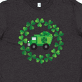 thumbnail image 4 of Inktastic St Patricks Day Shamrock Truck Youth T-Shirt, 4 of 5