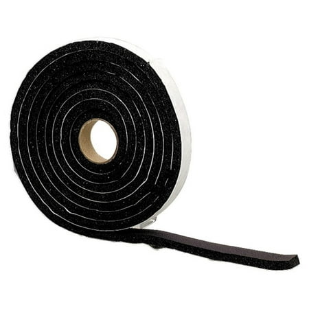 

M-D Building Products 6577 Sponge Rubber Tape 1/4-Inch X 1/2-Inch X 10 feet Black