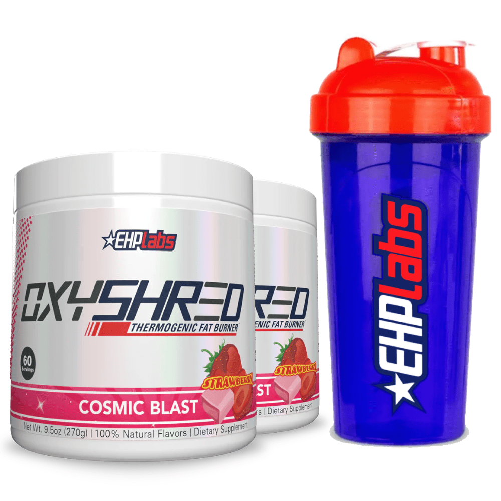 EHP Labs OxyShred Preworkout 60 Servings Cosmic Blast (Pack of 2) w