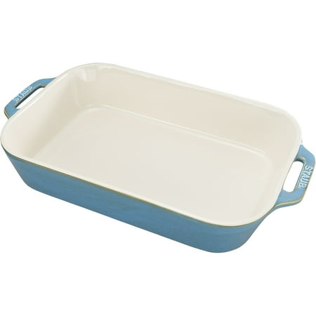 turquoise baking dish ceramic staub rectangular rustic dialog displays option button additional opens zoom