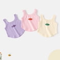 thumbnail image 3 of WBQ Girl's Knit Crew Neck Cropped Tank Top Sleeveless Summer Tops, 3 of 6