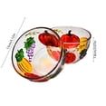 thumbnail image 3 of Thanksgiving Pumpkin Bowl Set, 2 Piece Dessert Yogurt Rice Bowls, Halloween Fall Themed Serving Bowls For Snacks Fruits And Home Party Table Decor, 3 of 6