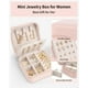 thumbnail image 3 of Estuche de viaje para joyas Vlando Travel Jewelry Organizer, color rosa, 3 of 7