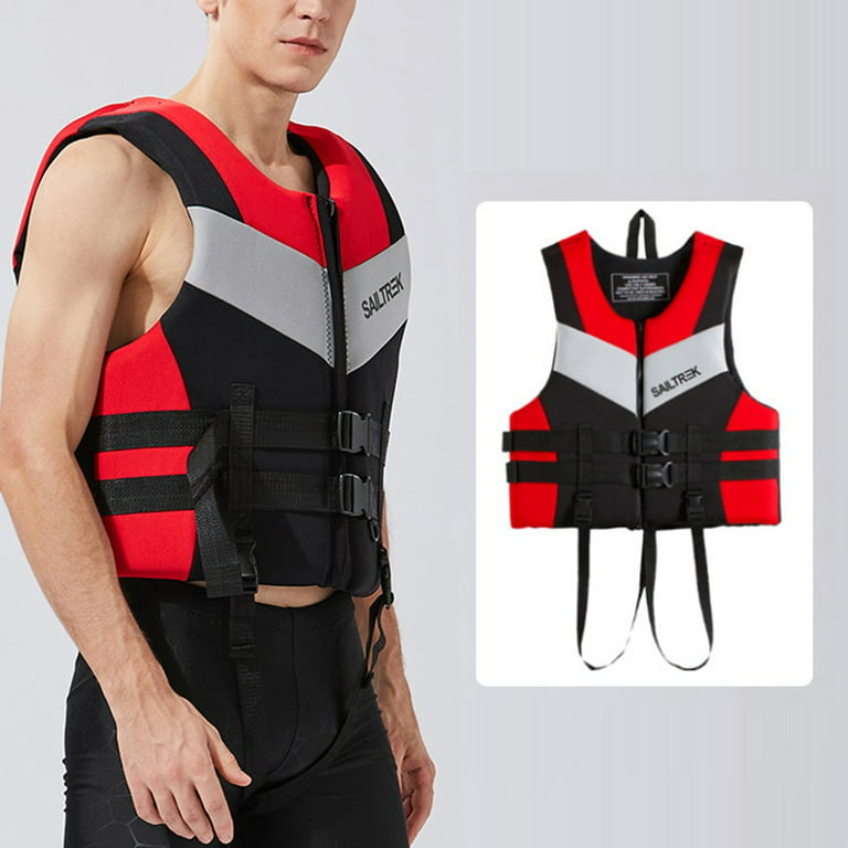 Neoprene Adults Life Jacket Safety Life Vest for Water Ski Fishing Life  Jackets 
