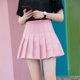 thumbnail image 4 of pda , mini cremallera deportiva para mujer, atlética, de cinturo , para , yoga, ropa para deportiva, pantalones cortos cómodos para Yinane Mini faldas de cintura alta, 4 of 7