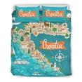 thumbnail image 1 of Croatia Bedding Set Croatian Symbol Bedding Set, 1 of 3