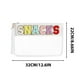 thumbnail image 3 of Estuche transparente con cremallera | Organizador de viaje transparente | Neceser impermeable | Almacenamiento de snacks y cosméticos | Estuche portátil para el hogar, viajes y baño, 3 of 7