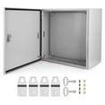 thumbnail image 2 of Kojooin Steel Electrical Box, IP66 Waterproof and Dustproof Hinged Enclosure with Lock and Mounting Plate, 2 of 8