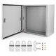 thumbnail image 1 of Yeshouse caja eléctrica de acero IP66, a prueba de agua y polvo, con cerradura y placa de montaje, ideal para conexiones eléctricas en proyectos de interior o exterior, 1 of 8