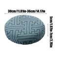 thumbnail image 3 of Round Stool Cover 14" Diameter, Stretchable Elastic Bar Stool Slipcover Washable Spandex Seat Protector Anti-Slip Home Decor, 3 of 6