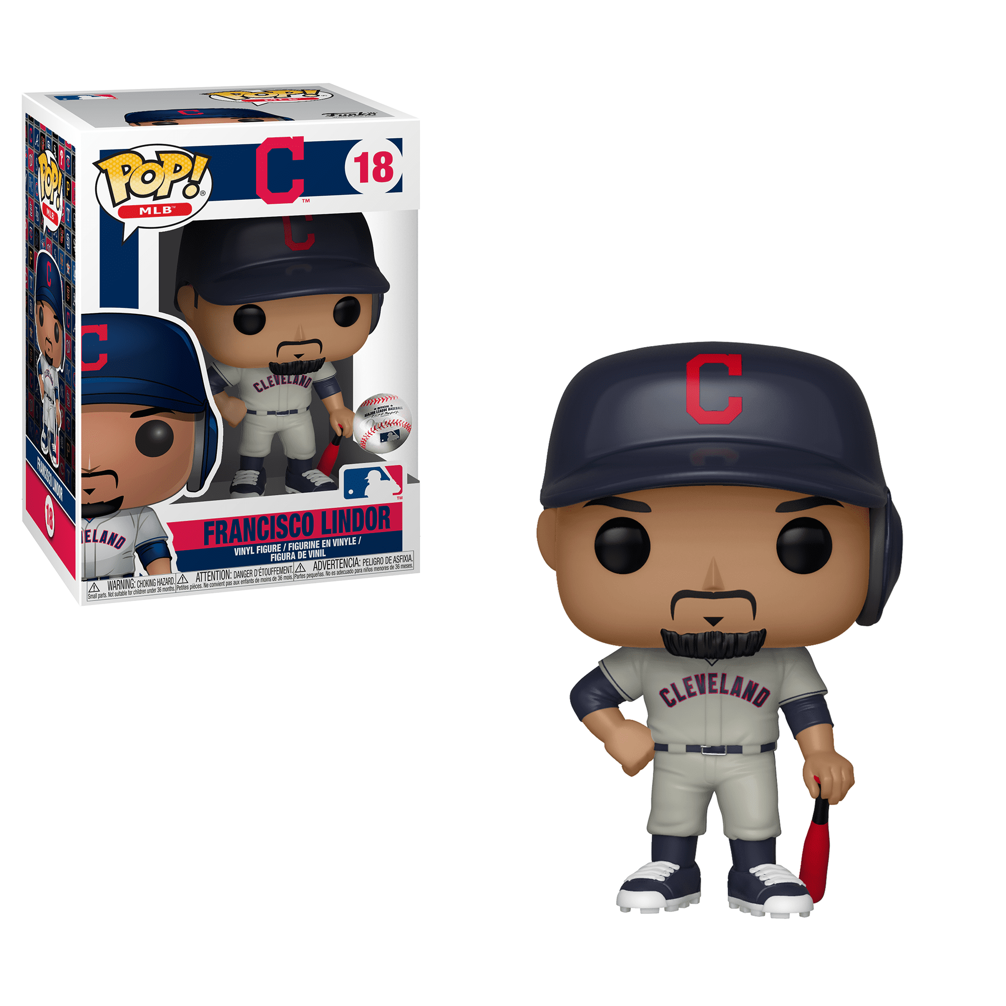 Funko POP! MLB: Francisco Lindor (New Jersey) - Walmart.com - Walmart.com