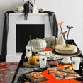 thumbnail image 3 of Orange Halloween Plastic Tablecloths,Halloween Disposable Tablecloths,Halloween Party Decoration Supplies Plastic Tablecloths54 x70 inches, 3 of 4