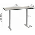 thumbnail image 5 of Move 40 Series by Bush Business Furniture 72W x 30D Electric Height Adjustable Standing Desk, 5 of 8