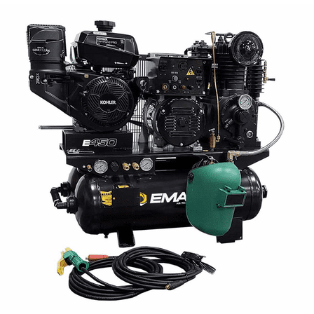 Emax Compressor 14HP AIR / GEN/ WELDER 20G HOR