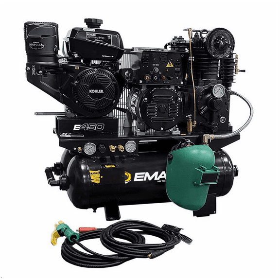 Emax Compressor 14HP AIR / GEN/ WELDER 20G HOR