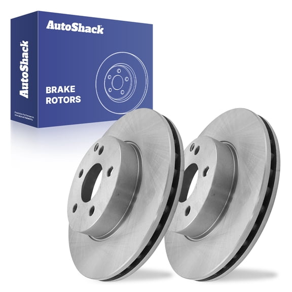 AutoShack Front Brake Rotors for Mercedes-Benz, C300 2008-2012 C250 2010-2015, RWD AWD L4 1.8L V6 2.5L 3.0L - 11.6" (294.6 mm), 5-Lug