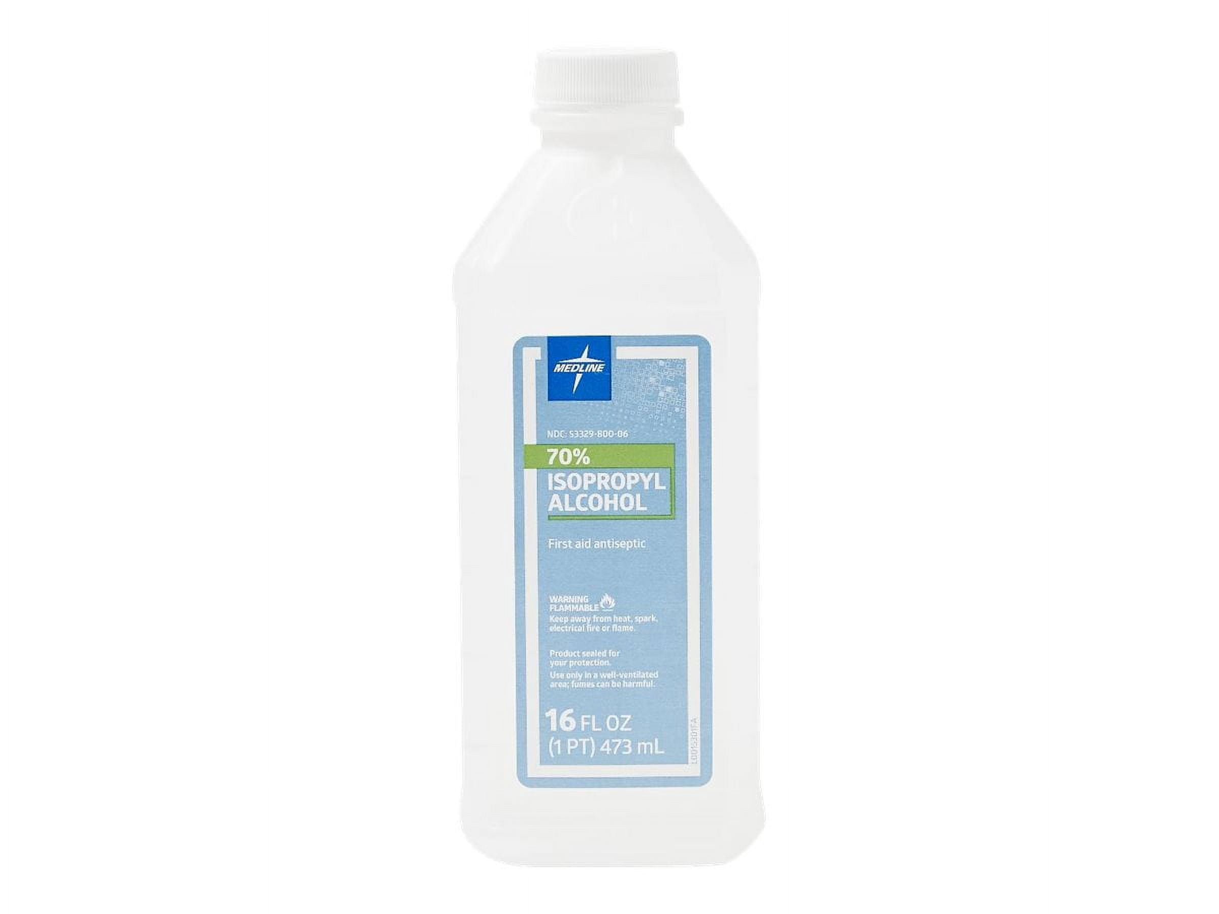 Medline Alcool Isopropylique à Friction - 16 fl.oz - Alcool ...