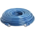 thumbnail image 2 of Cmple - Cat5e Ethernet Cable 50 ft, 350 MHz UTP Cat 5e Ethernet Patch Cord, 1Gbps Network Lan Cables, RJ45 Connectors, Compatible with Laptop, Modem, Router - Blue, 2 of 7