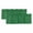Green, variant on 2 Pack Valances for Windows, Vintage Stripes Window Valances for Living Room/Bedroom/Bathroom, Retro Minimalist Lines Pattern Light Blue Light Filtering Kitchen Curtain Valance 42"W x12" L