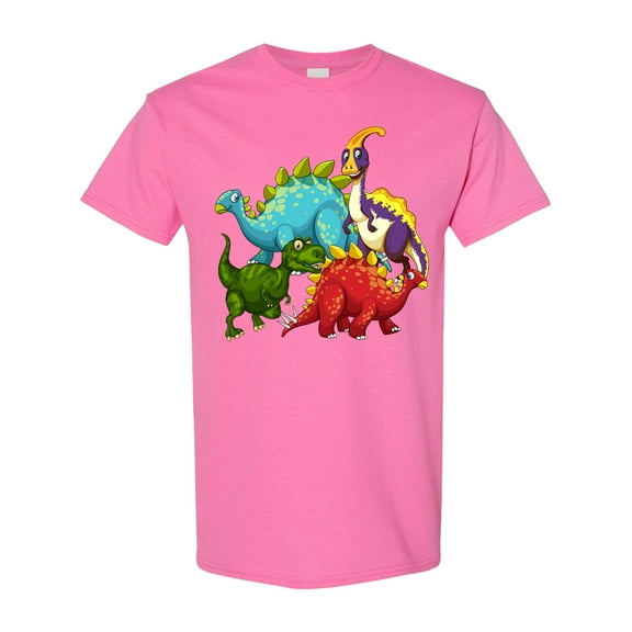Inktastic Cute Dinosaurs T-Shirt
