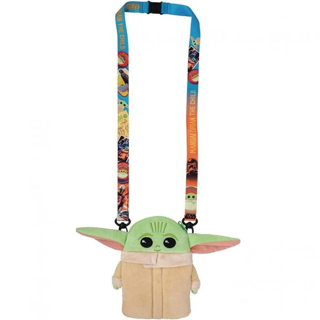 Baby Yoda Lanyard with ID Holder Baby Alien Lanyard Keychain for Keys Cellphone ER-Yoda A Wallet and Phone（LD-YODA） 