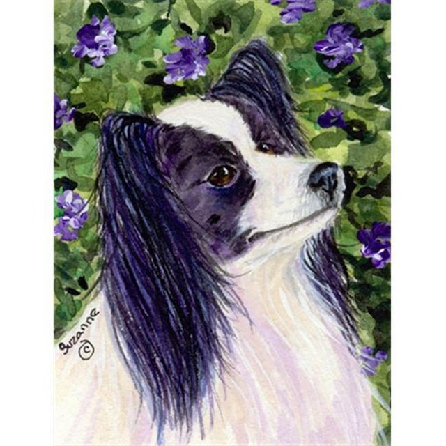 Carolines Treasures SS8896GF 11 x 15 In. Papillon Flag- Garden Size