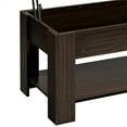 thumbnail image 2 of Yaheetech 47.5in Wooden Lift Top Coffee Table with Hidden Compartment for Living Room, Espresso, 2 of 12