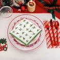 thumbnail image 4 of Christmas Themed Party Cutlery Paper Plates Paper Towels Birthday Supplies Christmas Tree Disposable Birthday Party 20 Pcs, 4 of 6