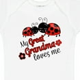 thumbnail image 4 of Inktastic My Great Grandma Loves Me with Cute Ladybugs Boys or Girls Baby Bodysuit, 4 of 5