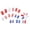 as show, variant on 24 Piece Retro Gorgeous Independence Day Nail Art Set, Patriotic 4th of July Nail Stickers Wraps for Women, DIY Press on Nails