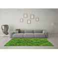 thumbnail image 3 of Ahgly Company Indoor Square Abstract Green Modern Area Rugs, 7' Square, 3 of 4