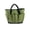 Black & Green, variant on Green Multi-Pocket Garden Tool Tote Bag, Heavy-Duty Canvas Gardening Organizer with Pockets, Portable Tool Storage Bag for Gardening, DIY, Home Use