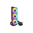 thumbnail image 2 of ARCTIC COOLING Liquid Freezer III - 360 A-RGB (Black): All-in-One CPU Water Cooler with 360mm radiator and 3x P12 PWM PST A-RGB fan, compatible Intel LGA1700, 1851 and AMD AM4, AM5 - Black color, 2 of 5