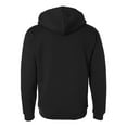 thumbnail image 3 of Independent Trading Co. Sherpa-Lined Full-Zip Hooded Sweatshirt EXP40SHZ Black/ Natural 4XL, 3 of 5