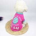 thumbnail image 3 of Ropa para mascotas Camisas para perros Camisetas para perros Impreso Chaleco chaleco para masco CACAGOO Camisas, 3 of 7