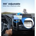thumbnail image 2 of Soporte magnético para teléfono de coche con imán fuerte, soporte universal para coche, tablero de instrumentos con rotación de 360° para iPhone 13 12 Pro XR XS Plus Samsung Galaxy Note S21/S21+ y tod, 2 of 5