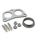 thumbnail image 2 of DNA Motoring GKT-A-2-DP-DNT-GPT-KIT Aluminum Gasket+Donut+Studs+Bolts for 4-2-1 Header/Downpipe Flange Fits select: 1990-2007 HONDA ACCORD, 1988-2000 HONDA CIVIC, 2 of 5