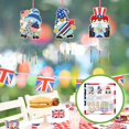 thumbnail image 1 of Decoraciones para el Día de los Caídos, decoraciones para el 4 de julio, decoraciones patrióticas, Día de la Independencia, gatos, perros, enanos, bricolaje, carillón de viento, colgante, decoración,, 1 of 7