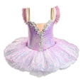 thumbnail image 5 of Girls Summer Dresses Tutu Ballet Dance Practice Cute Partywear Beach Clothes for Girl Size 12-13T, 5 of 5
