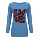 thumbnail image 4 of ICHUANYI Clearance Ethnic Style Sweatshirt,Womens Casual Valentine's Day Sweatshirts Long Sleeve Winter Fall Tops Cozy Pullover Sweater Shirts Tee Blouse ICHUANYI "ICHUANYI", 4 of 4