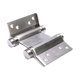 thumbnail image 3 of 2 pcs Stainless Steel Double Action Spring Hinge for Swing Doors Self Closing Hinge for Saloon Cafe Bar Pub Counter Shop Door (4 inch double spring, 3 of 5