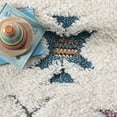 thumbnail image 6 of nuLOOM Jocelyn Tribal Shag Tasseled Area Rug, 8', White, 6 of 9