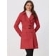 thumbnail image 3 of Día de San Patricio Chaqueta De Gabardina De Gamuza Sintética Con Muesca Para Mujer Blazer De Solapa Pico Con Solapa De Tormenta Rojo M, 3 of 6