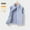 Sky Blue, variant on Vest for Girls Stand Up Collar Sleeveless Teddy Design Short Zip Winter Jacket Cozy Warm Clothing for Outdoor Activities and Layering