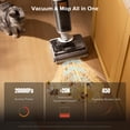 thumbnail image 5 of Roborock F25 GT Vacuum Mop All in One, Wet Dry Vacuum Cleaner Cordless, 20000Pa Floor Cleaner Machine for Tile Hardwood Wood Vinyl Floor, Edge to Edge Self Cleaning Electric Mop with 180° Lie-Flat, 5 of 12